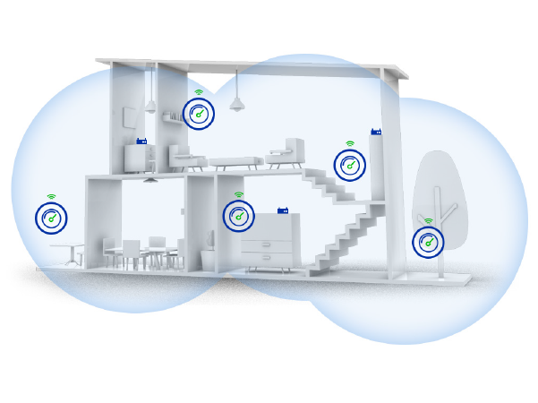 Hệ thống wifi đồng bộ trên diện rộng (wifi mesh)
